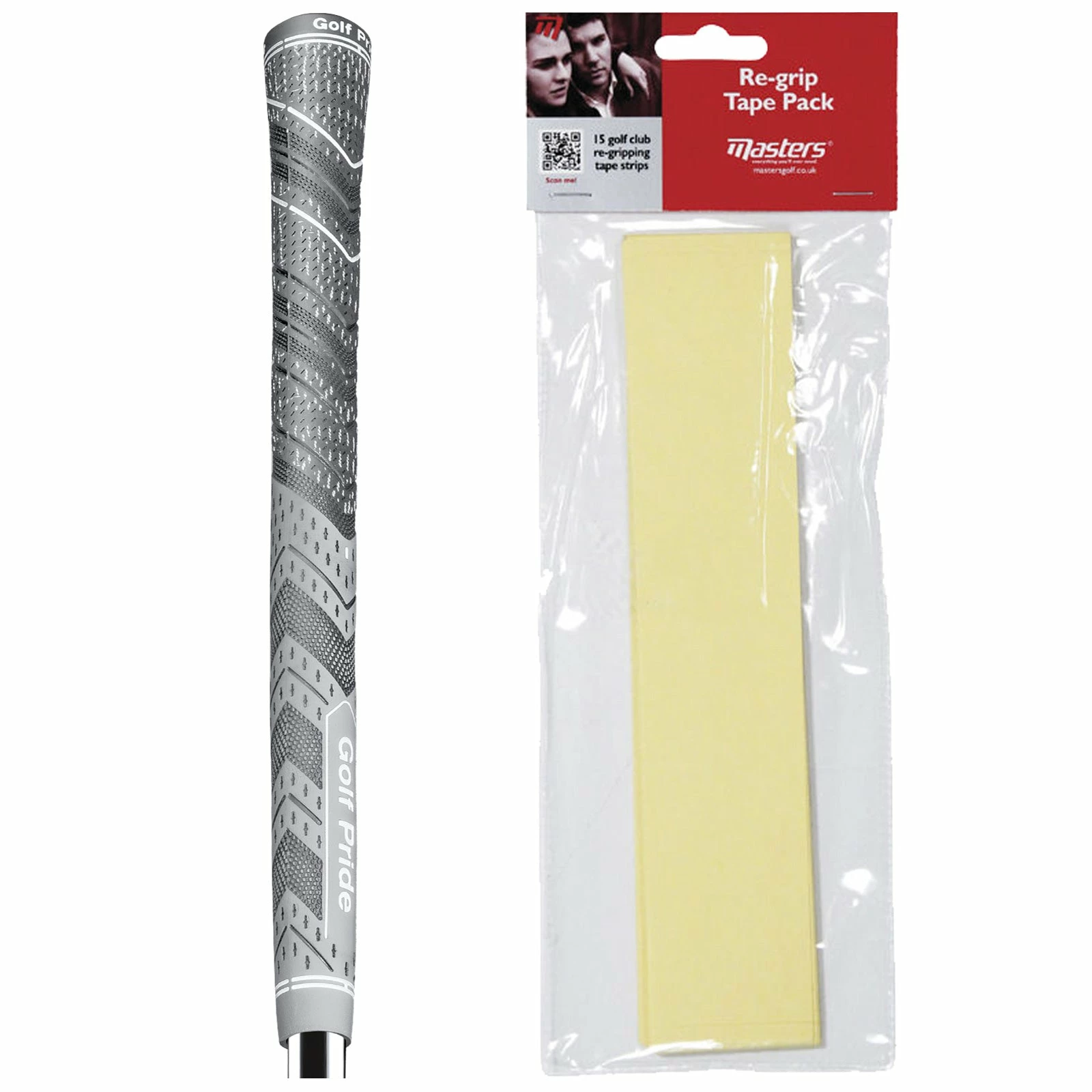 Golf Pride Multi Compound Cord Plus4 Club Grips - Grey 2 Golf Pride Multi Compound Cord Plus4 Club Grips - Grey - Image 2