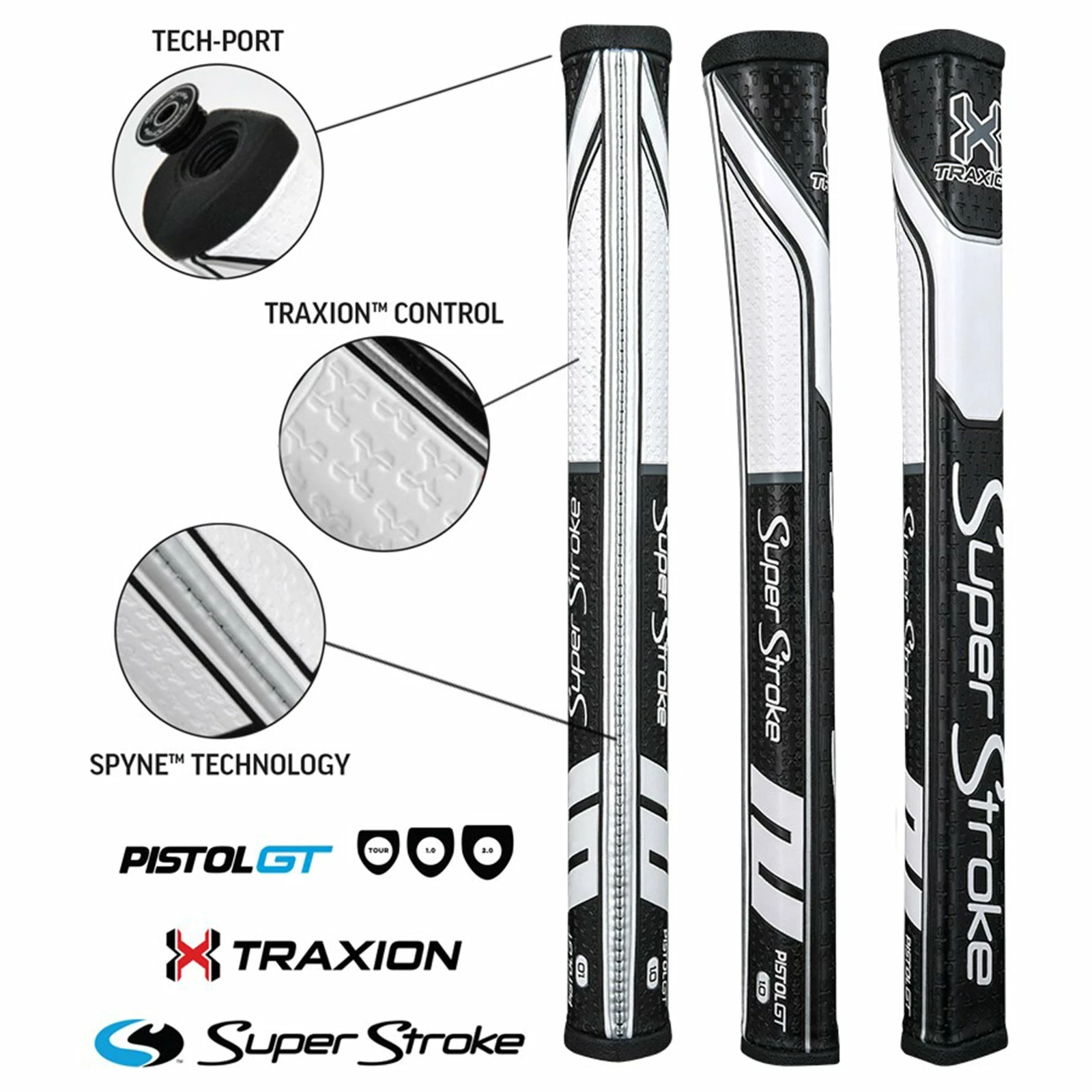 SuperStroke Traxion GT Putter Grips 3 SuperStroke Traxion GT Putter Grips - Image 3