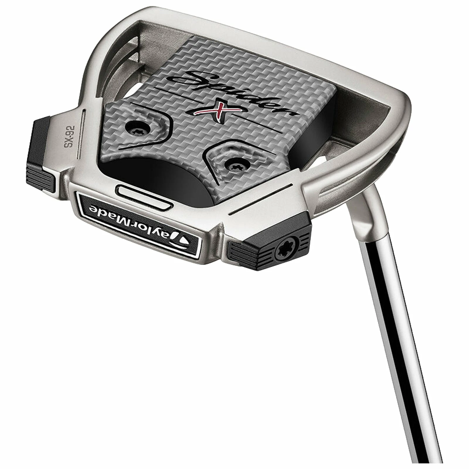 TaylorMade Mens Spider X Hydro Blast Flow Neck Putter 1 TaylorMade Mens Spider X Hydro Blast Flow Neck Putter