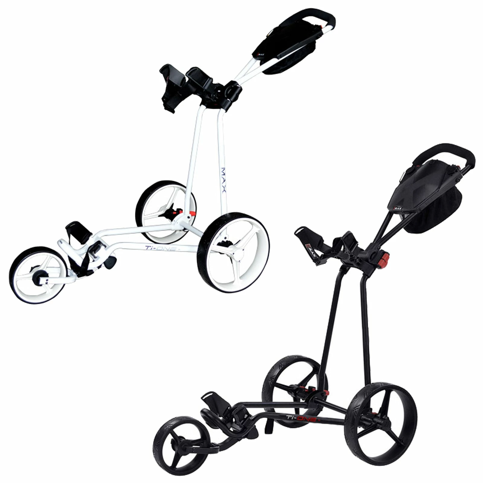 Big Max Ti One 3-Wheel Golf Trolley 1 Big Max Ti One 3-Wheel Golf Trolley
