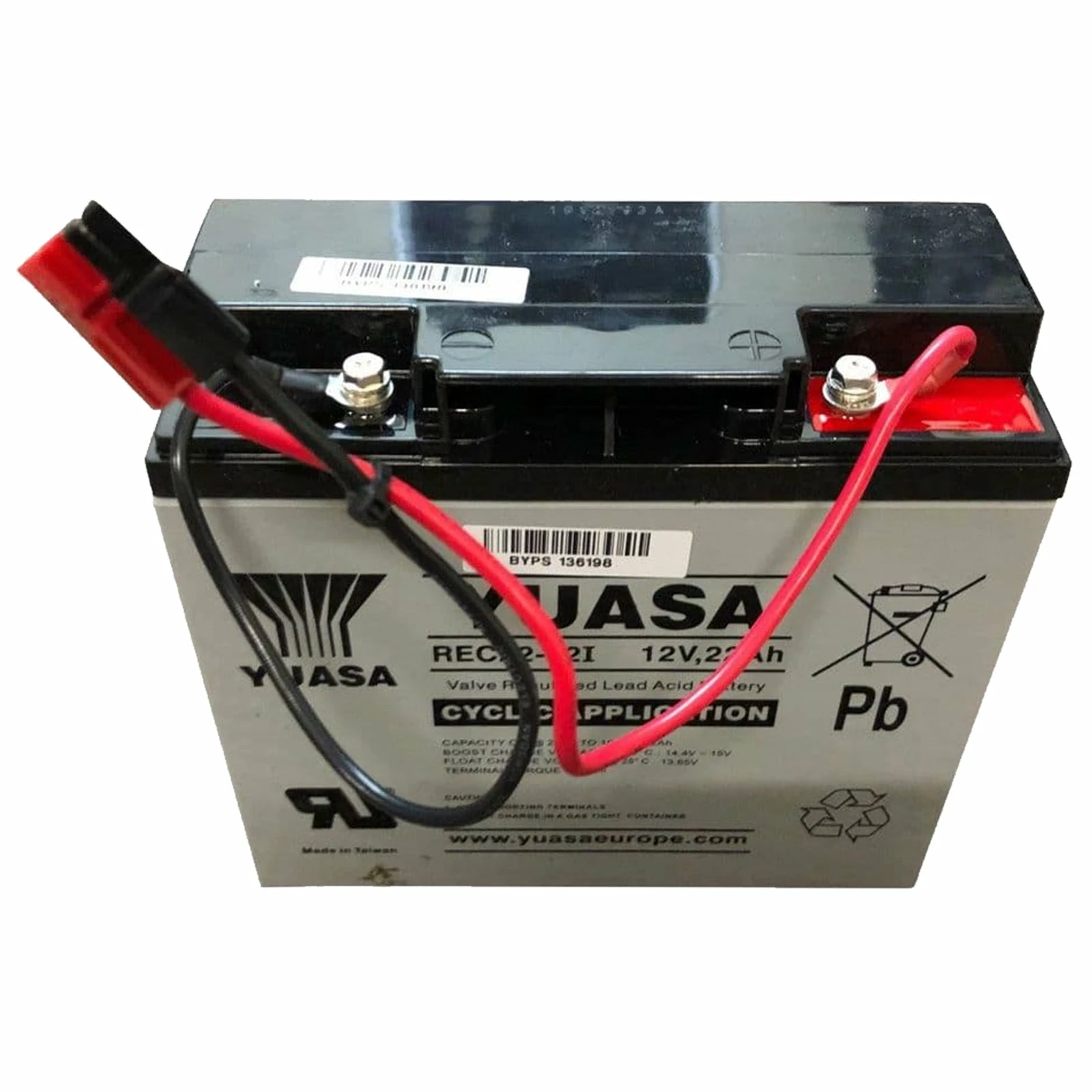 Yuasa 18 Hole Lead Acid Battery 1 Yuasa 18 Hole Lead Acid Battery