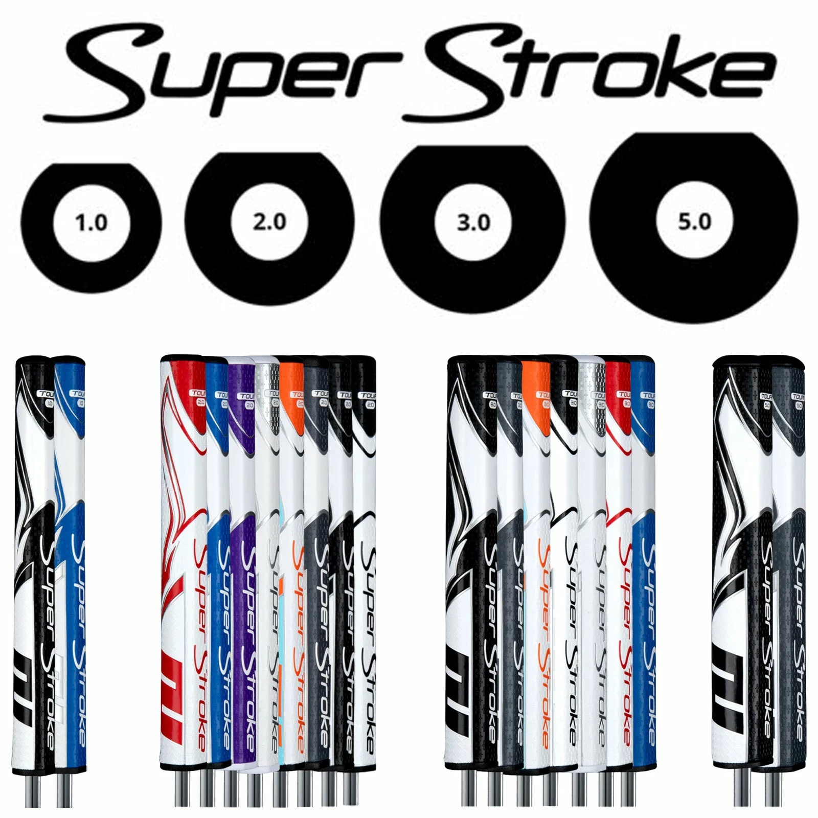 SuperStroke Zenergy Tour Series Putter Grips 1 SuperStroke Zenergy Tour Series Putter Grips