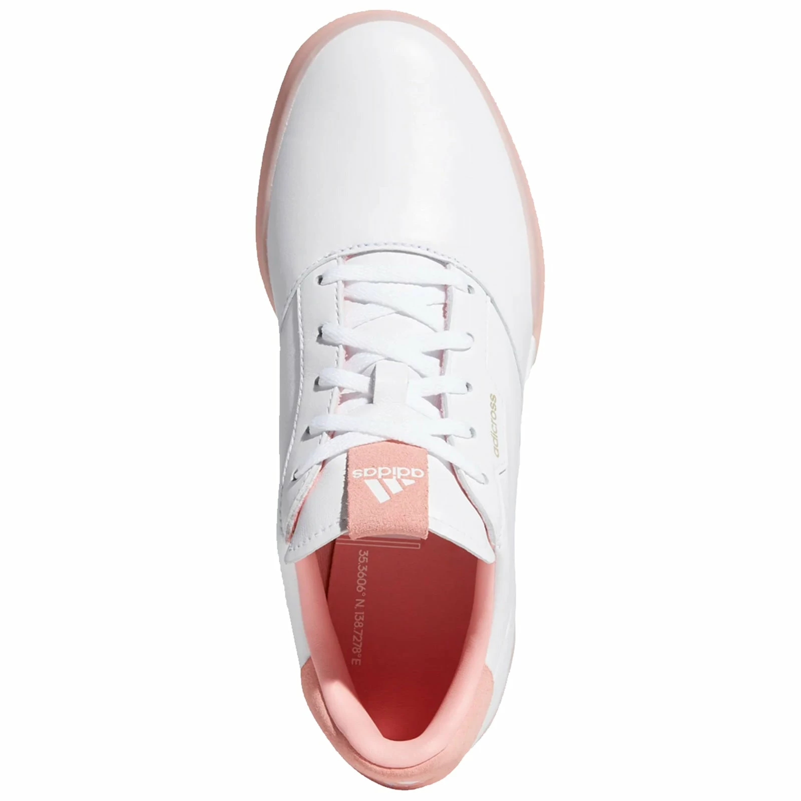 Adidas Ladies Adicross Retro Spikeless Golf Shoes 7 Adidas Ladies Adicross Retro Spikeless Golf Shoes - Image 7