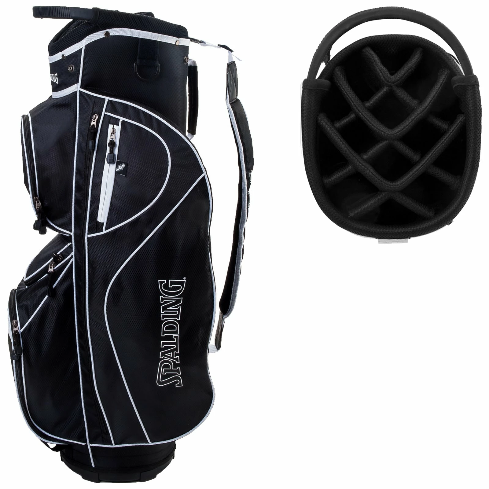 Spalding Mens SX35 Cart Bag Full Package Sets 6 Spalding Mens SX35 Cart Bag Full Package Sets - Image 6