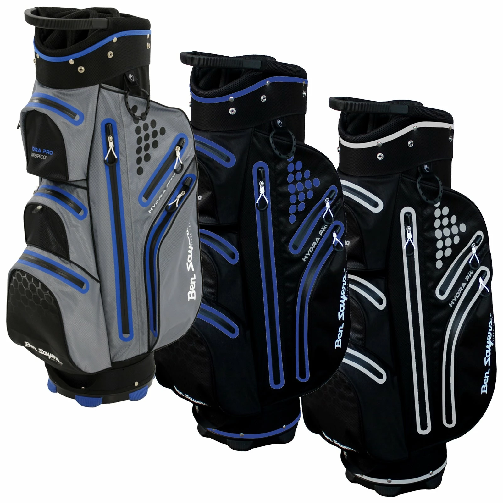 Ben Sayers Hydra Pro Waterproof Cart Bag 1 Ben Sayers Hydra Pro Waterproof Cart Bag