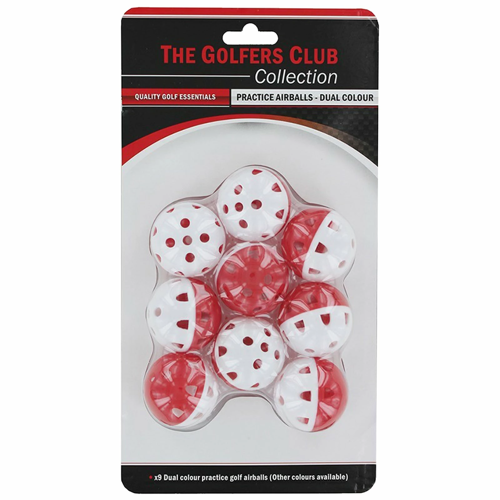Golfers Club Collection Practice Air Balls 6 Golfers Club Collection Practice Air Balls - Image 6
