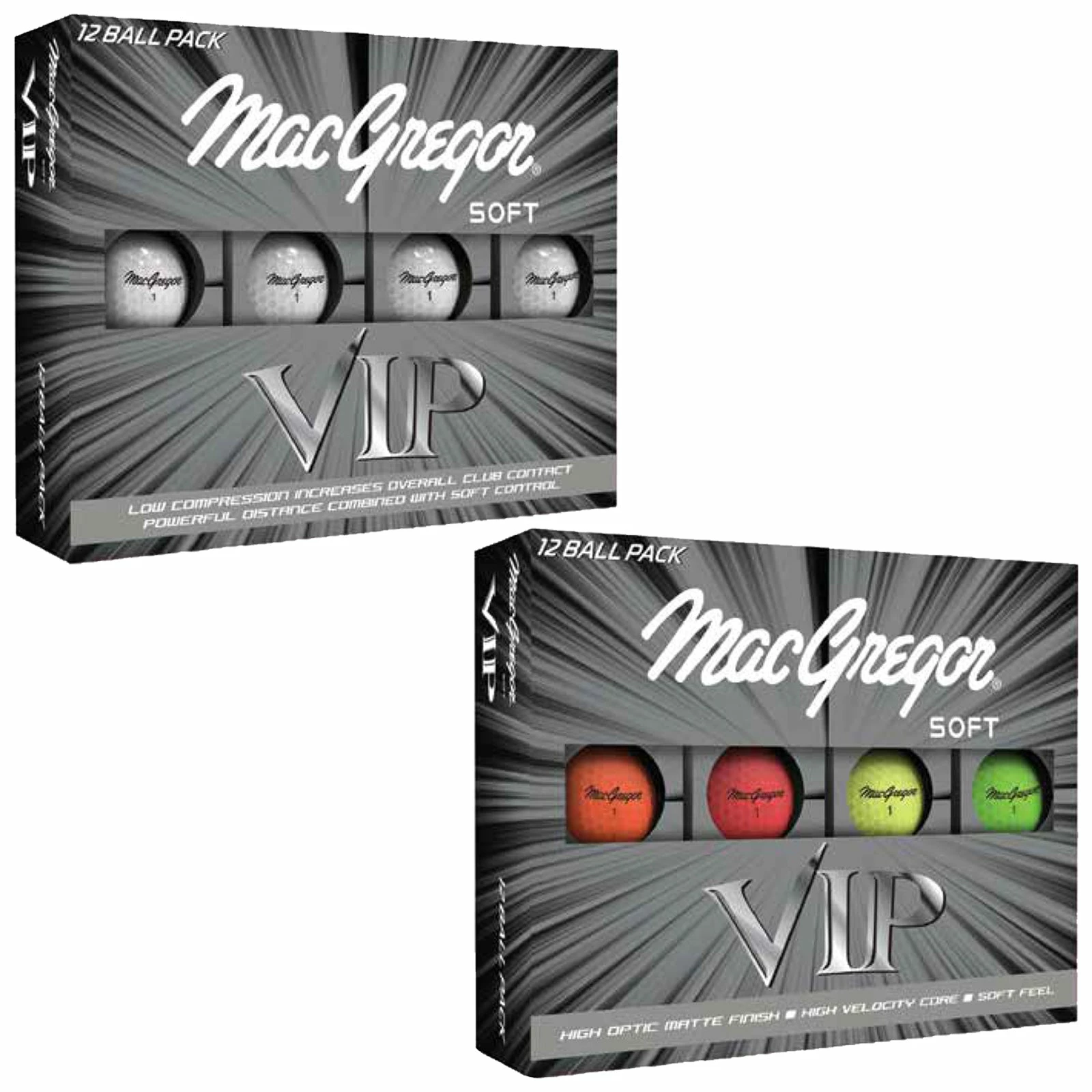 MacGregor VIP Soft Golf Balls 1 MacGregor VIP Soft Golf Balls