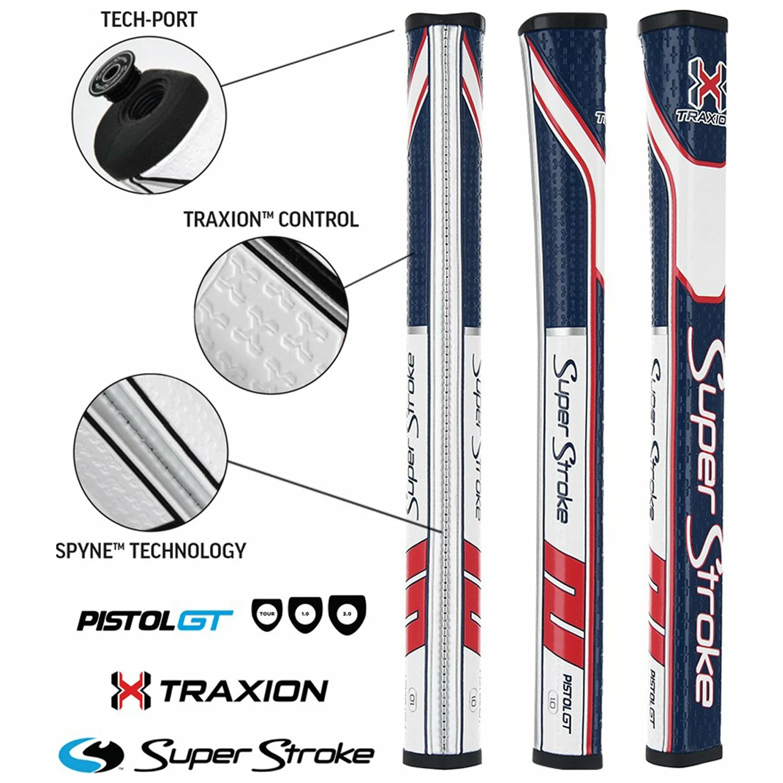 SuperStroke Traxion GT Putter Grips 6 SuperStroke Traxion GT Putter Grips - Image 6
