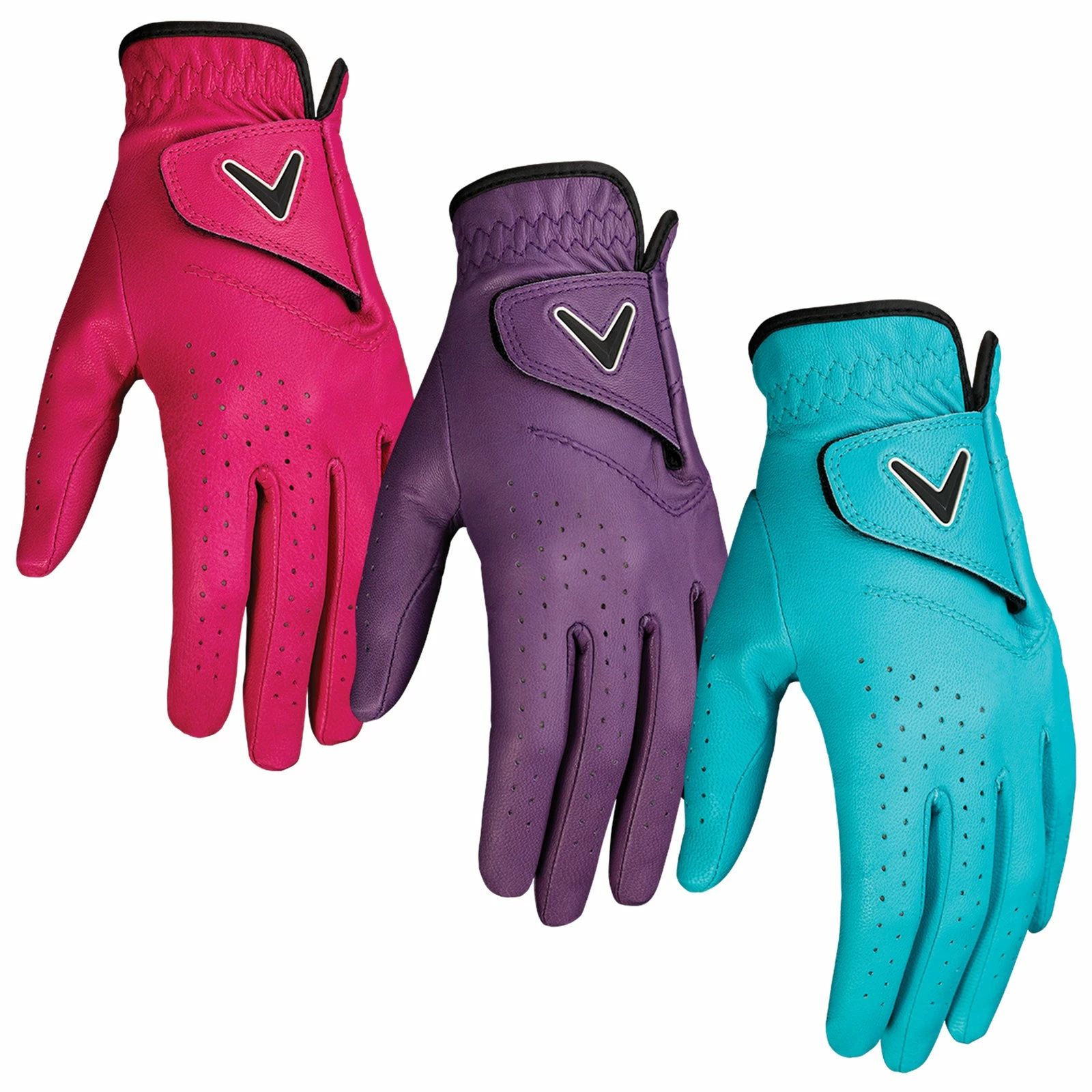 Callaway Ladies Left Hand OptiColor Golf Glove 1 Callaway Ladies Left Hand OptiColor Golf Glove