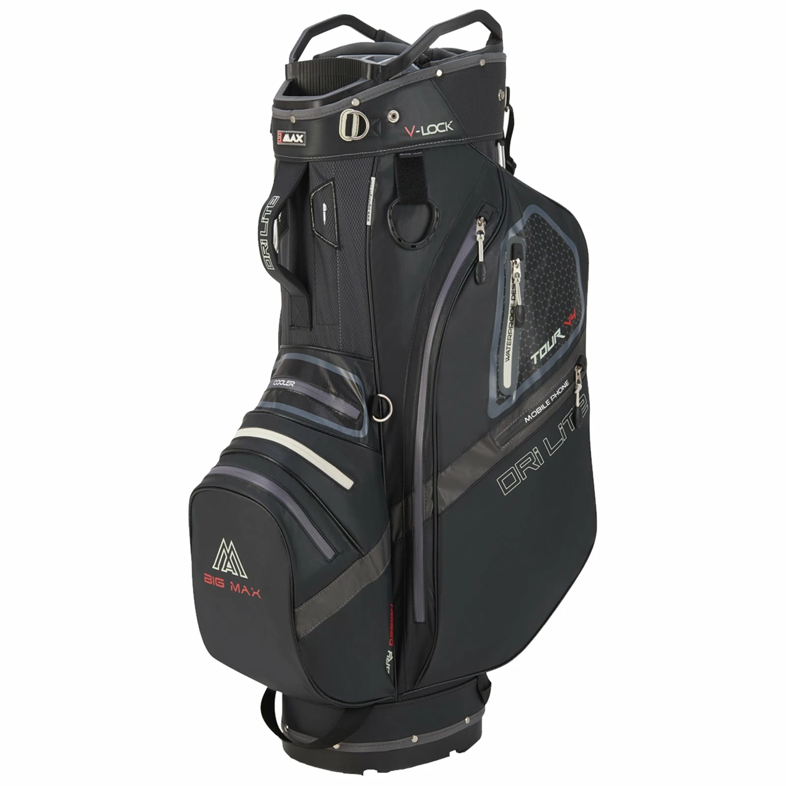 Big Max Dri Lite V-4 Organiser Cart Bag 2 Big Max Dri Lite V-4 Organiser Cart Bag - Image 2