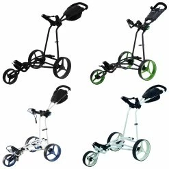 Big Max Autofold X 3-Wheel Golf Trolley
