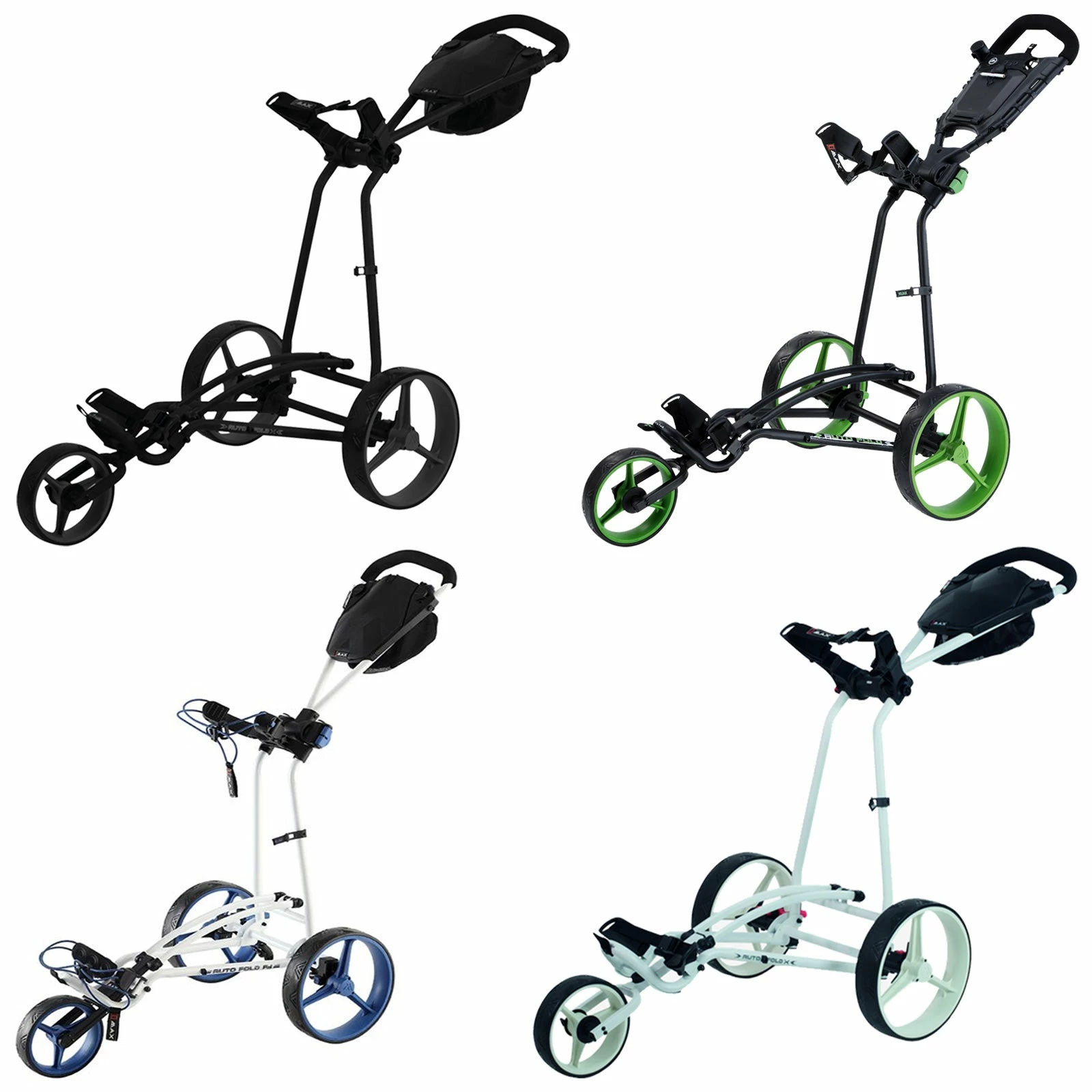 Big Max Autofold X 3-Wheel Golf Trolley 1 Big Max Autofold X 3-Wheel Golf Trolley
