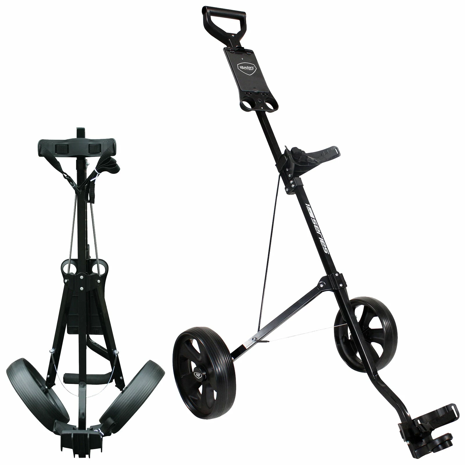 Masters Golf Masters 1 Series 2-Wheel Golf Trolley 1 Masters Golf Masters 1 Series 2-Wheel Golf Trolley