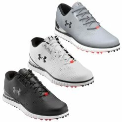 Under Armour Mens Glide SL Spikeless Waterproof Golf Shoes
