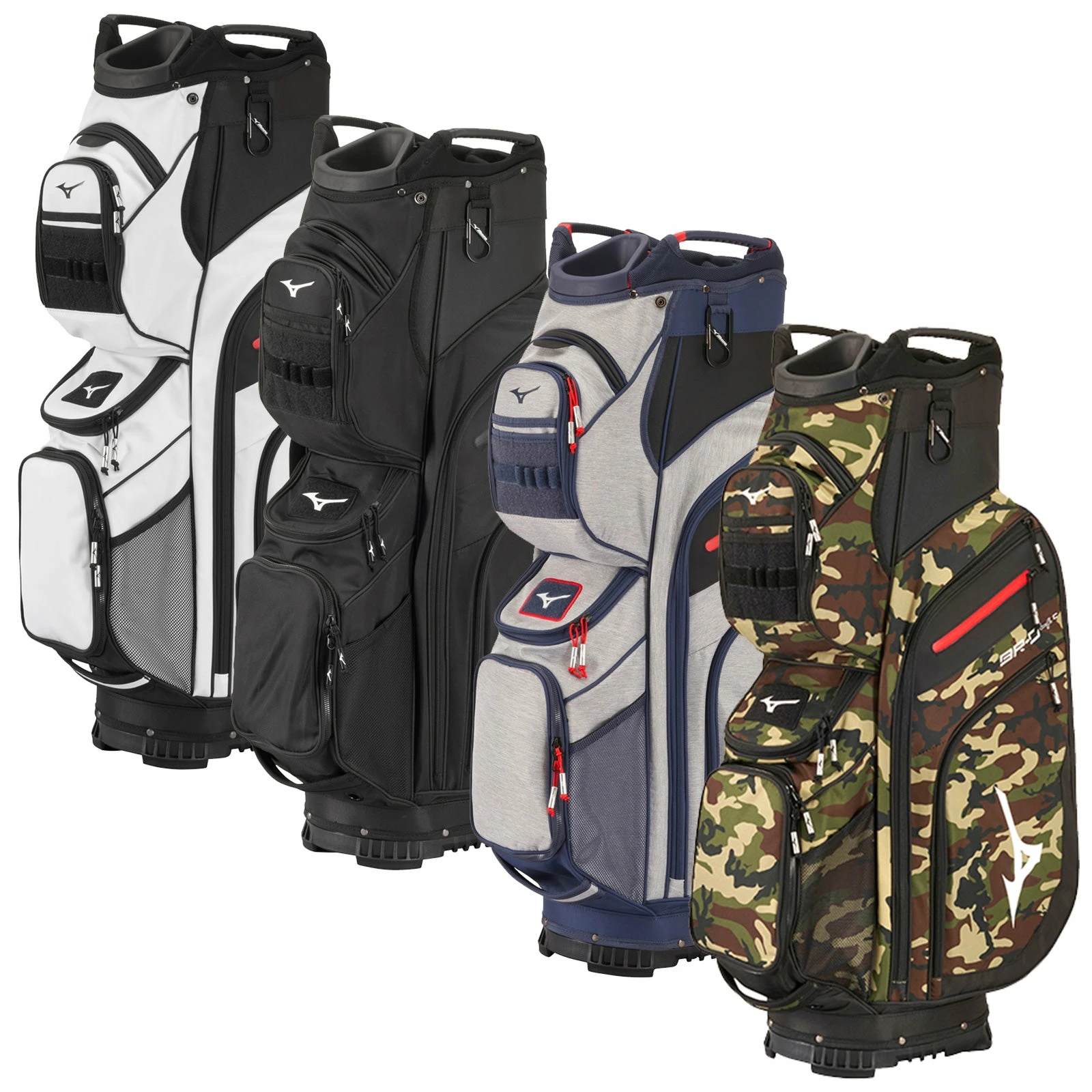 Mizuno Mens BR-D4 Cart Bag 1 Mizuno Mens BR-D4 Cart Bag