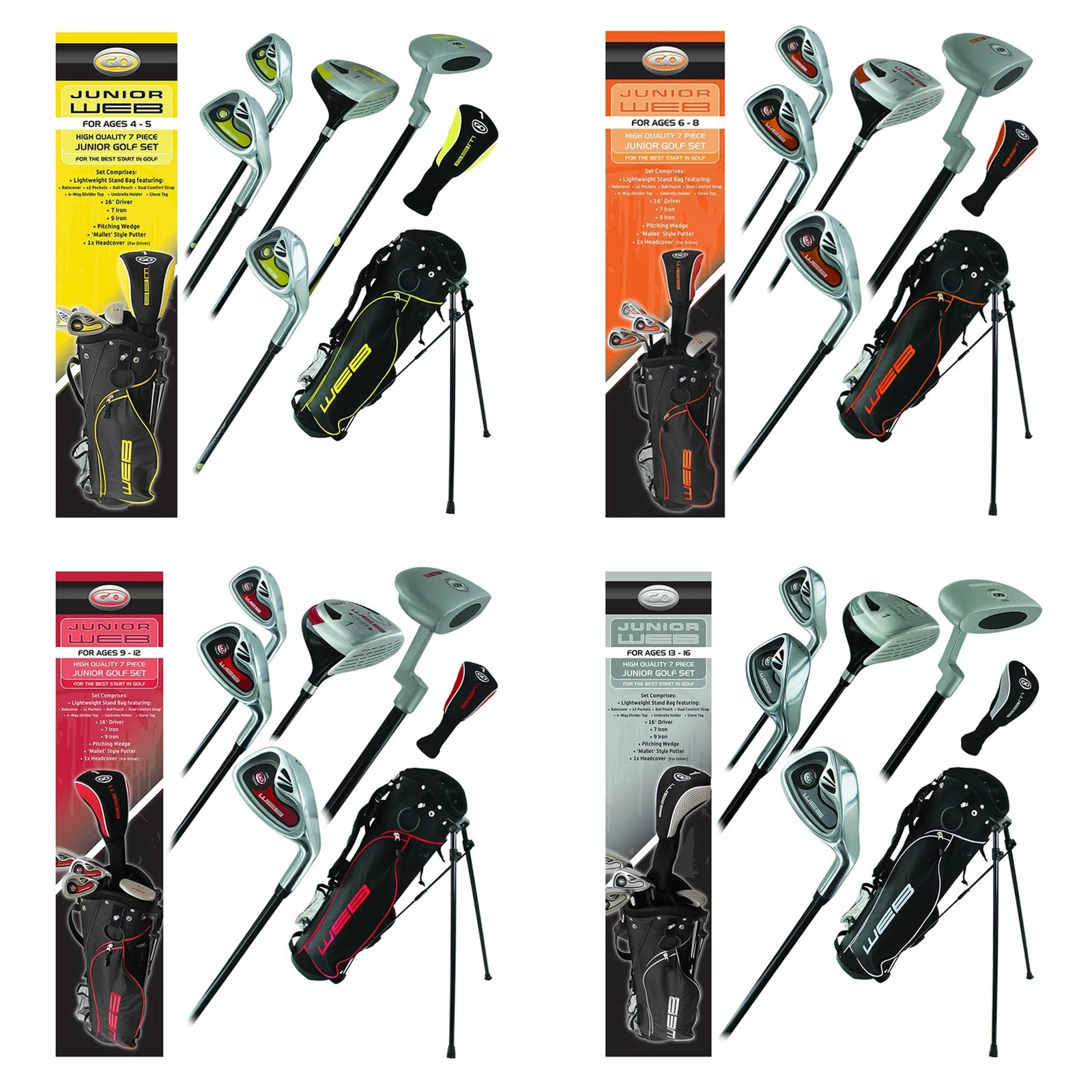 Go Golf Left Handed Go Junior Web Package Sets 1 Go Golf Left Handed Go Junior Web Package Sets