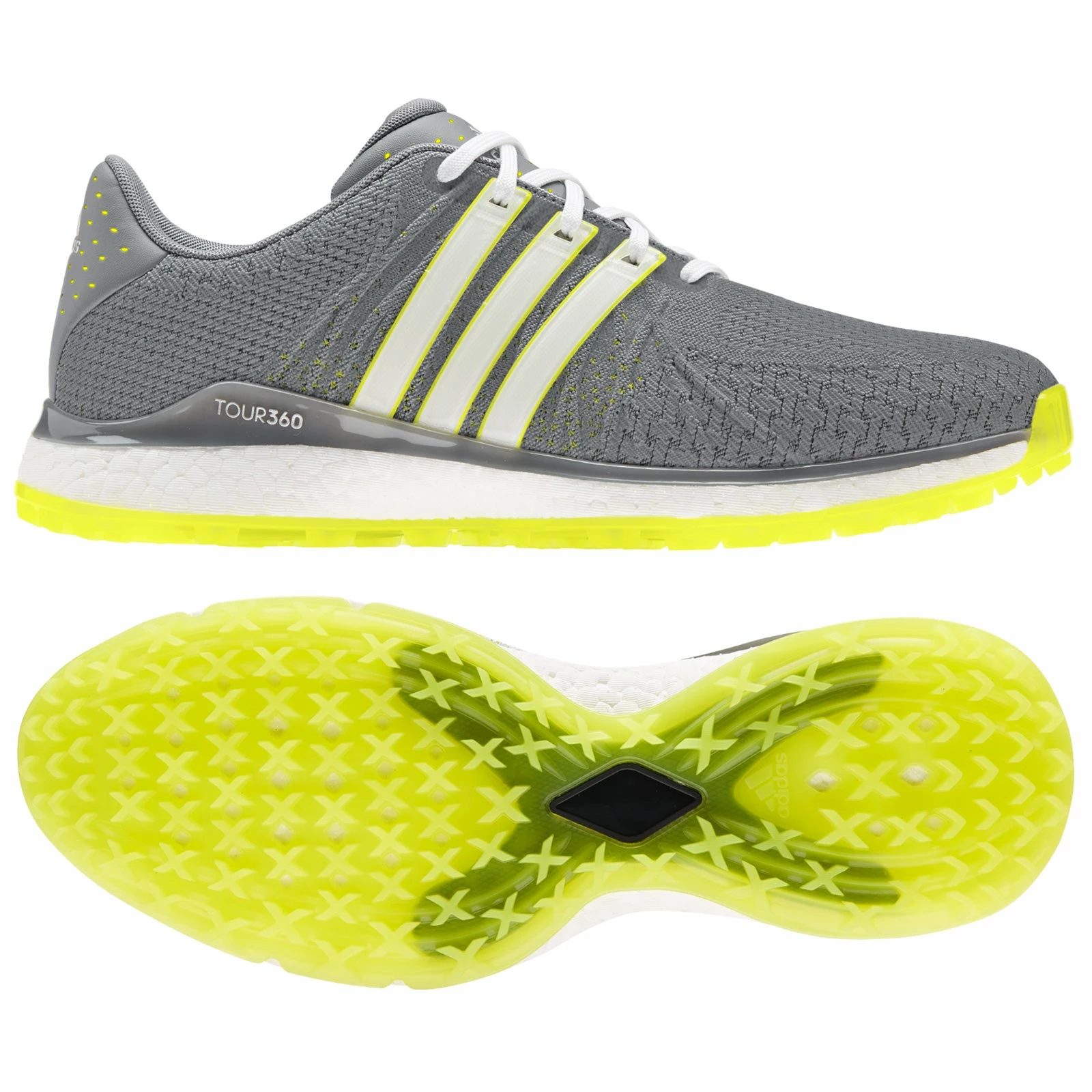 Adidas Mens Tour 360 XT-SL Textile Spikeless Golf Shoes 4 Adidas Mens Tour 360 XT-SL Textile Spikeless Golf Shoes - Image 4