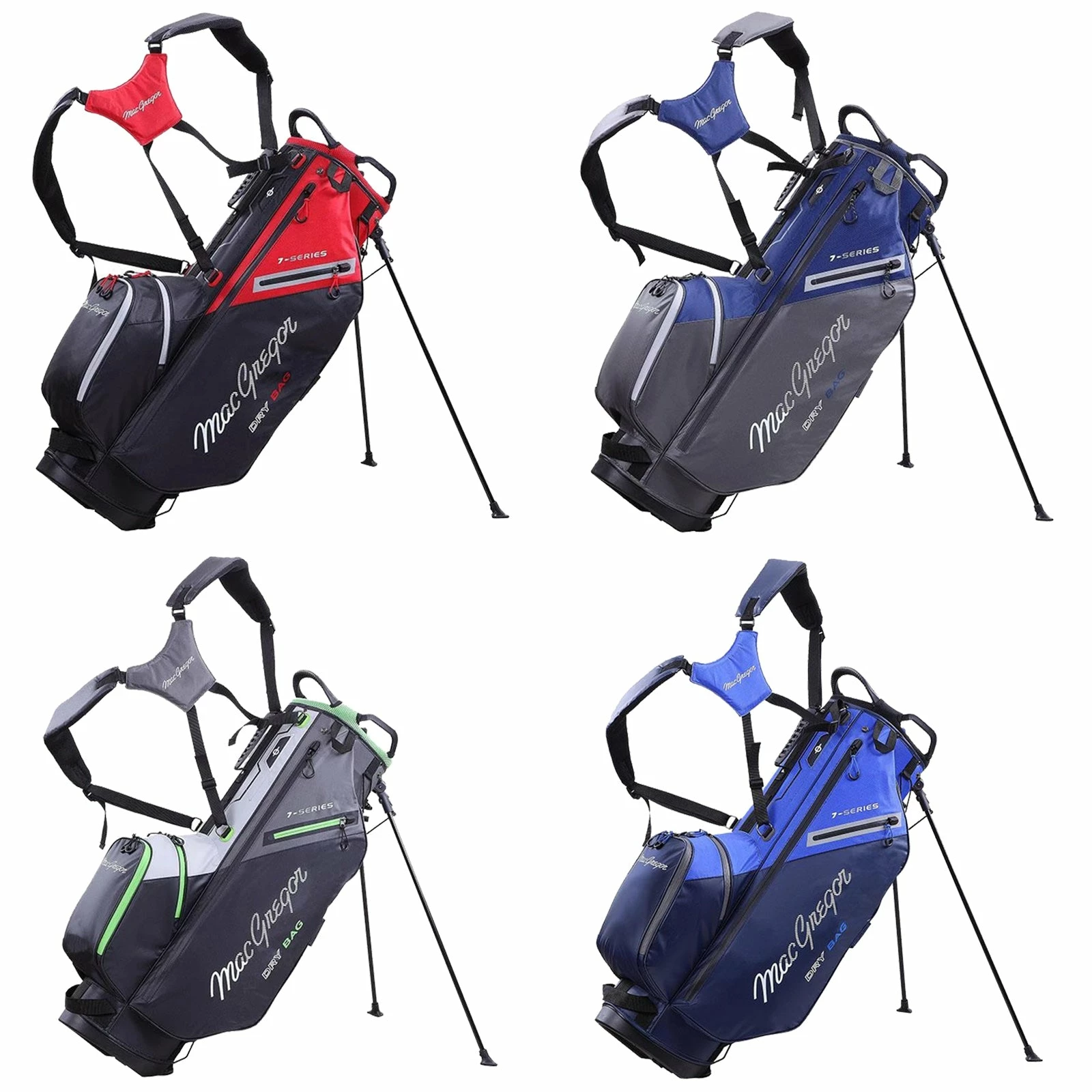 MacGregor Mens 7-Series 9.5" Stand Bag 1 MacGregor Mens 7-Series 9.5" Stand Bag