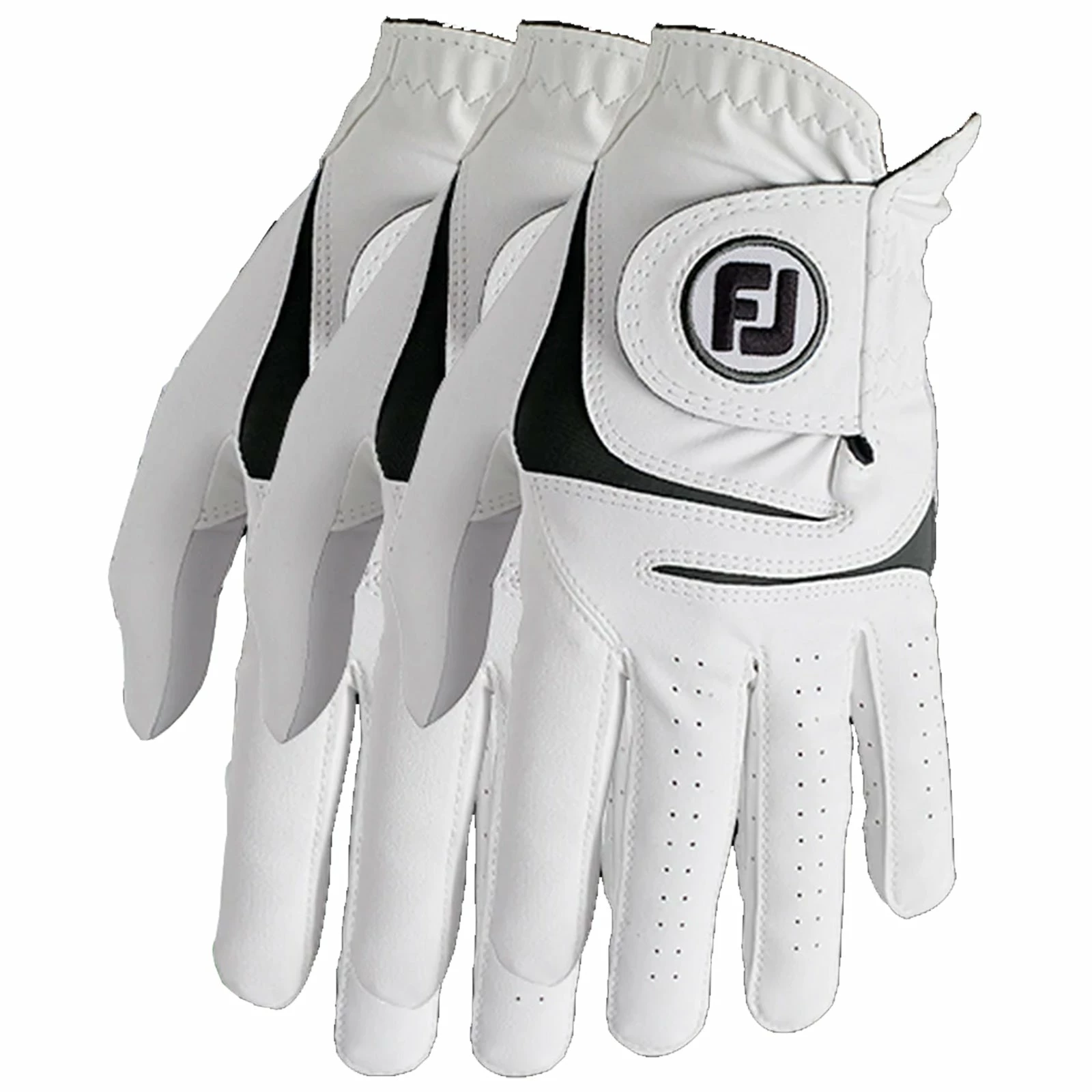 FootJoy Mens WeatherSof Left Hand Golf Gloves (3 Pack) 1 FootJoy Mens WeatherSof Left Hand Golf Gloves (3 Pack)
