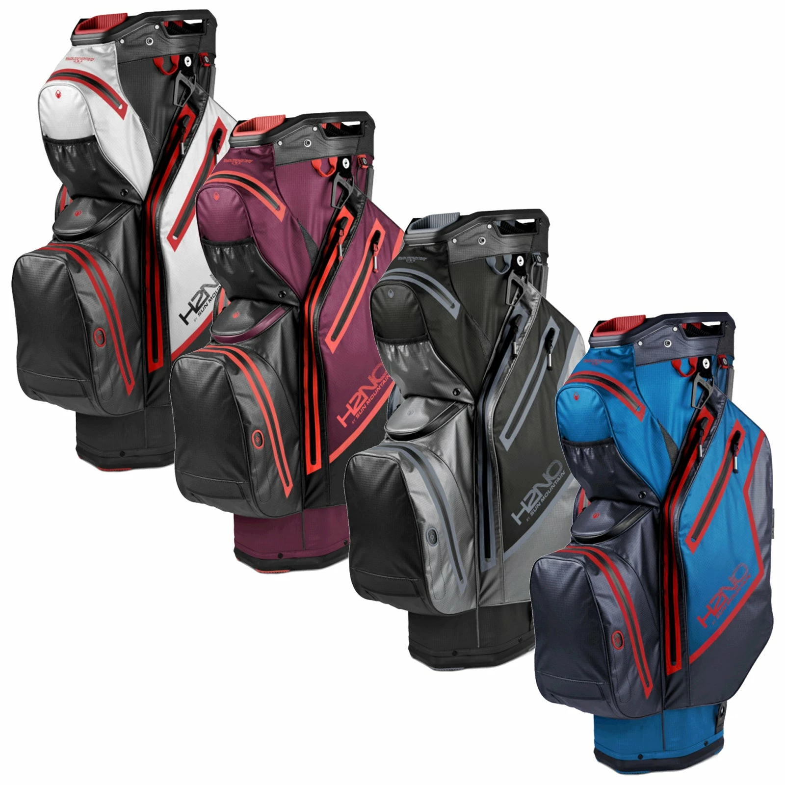 Sun Mountain H2NO Staff Waterproof Cart Bag 1 Sun Mountain H2NO Staff Waterproof Cart Bag