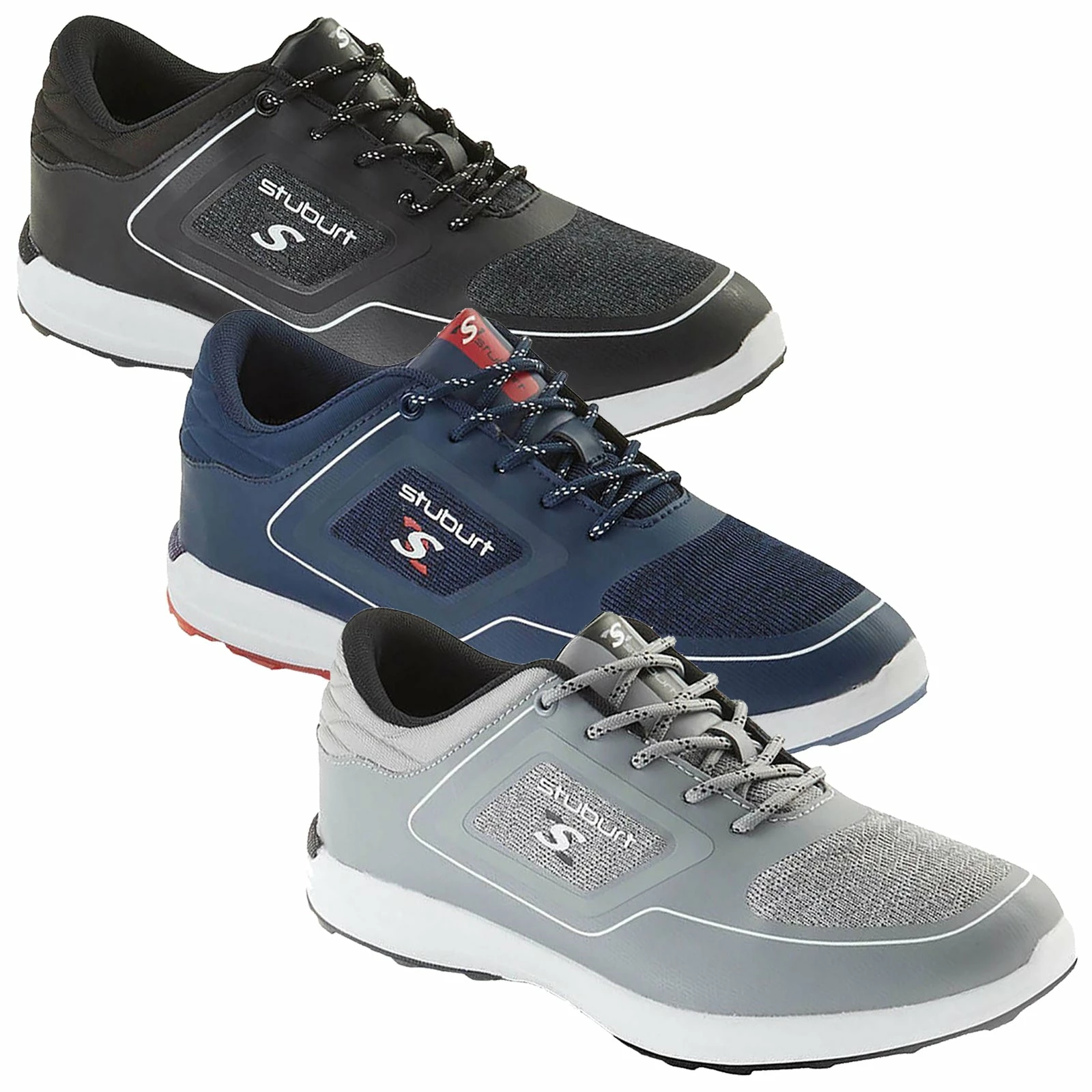 Stuburt Mens XP II Spikeless Golf Shoes 1 Stuburt Mens XP II Spikeless Golf Shoes