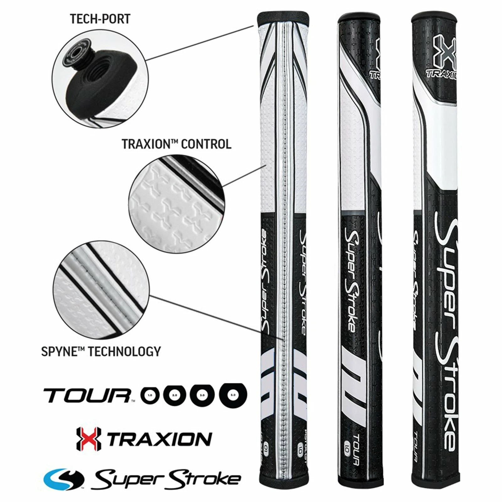 SuperStroke Traxion Tour Putter Grips 3 SuperStroke Traxion Tour Putter Grips - Image 3