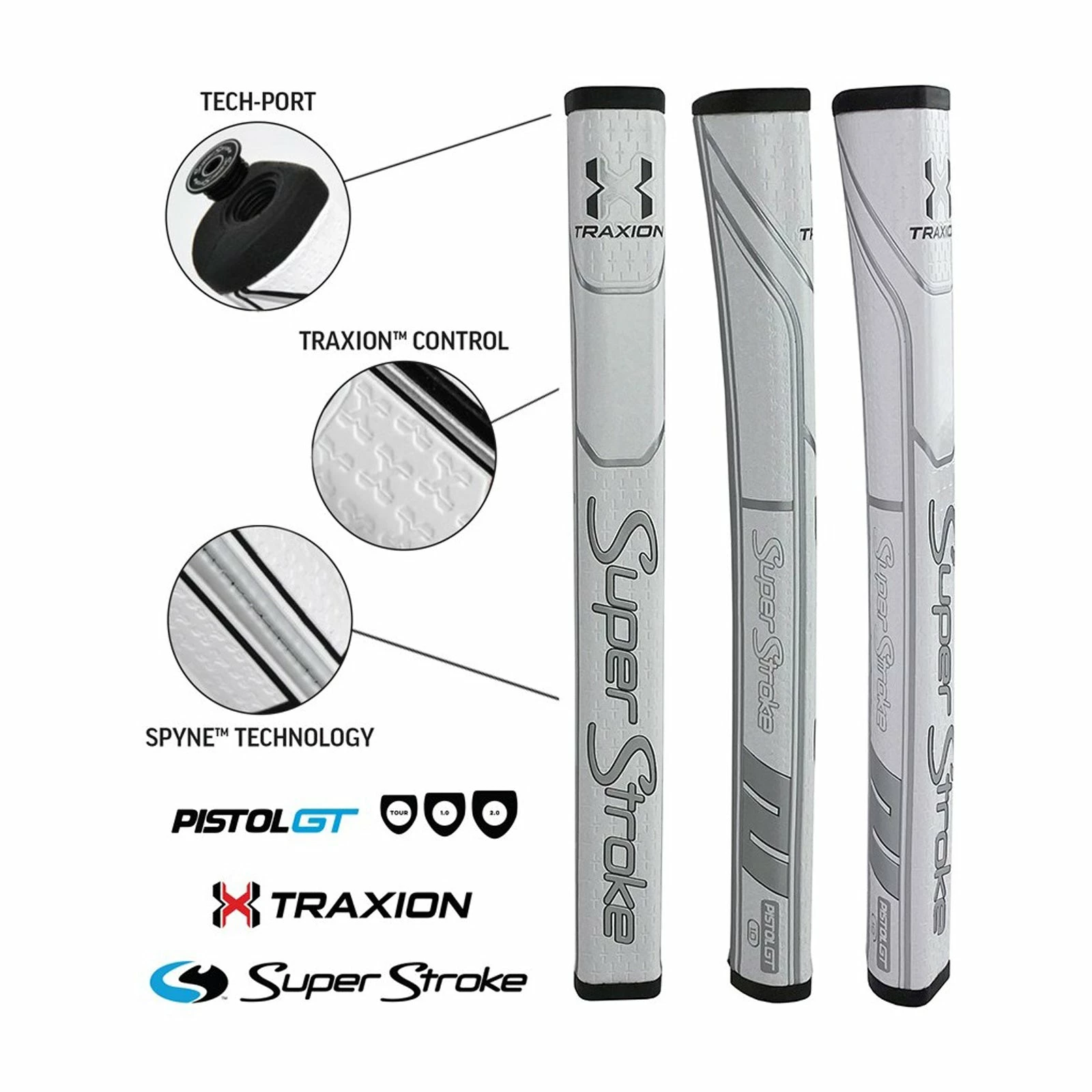 SuperStroke Traxion GT Putter Grips 8 SuperStroke Traxion GT Putter Grips - Image 8
