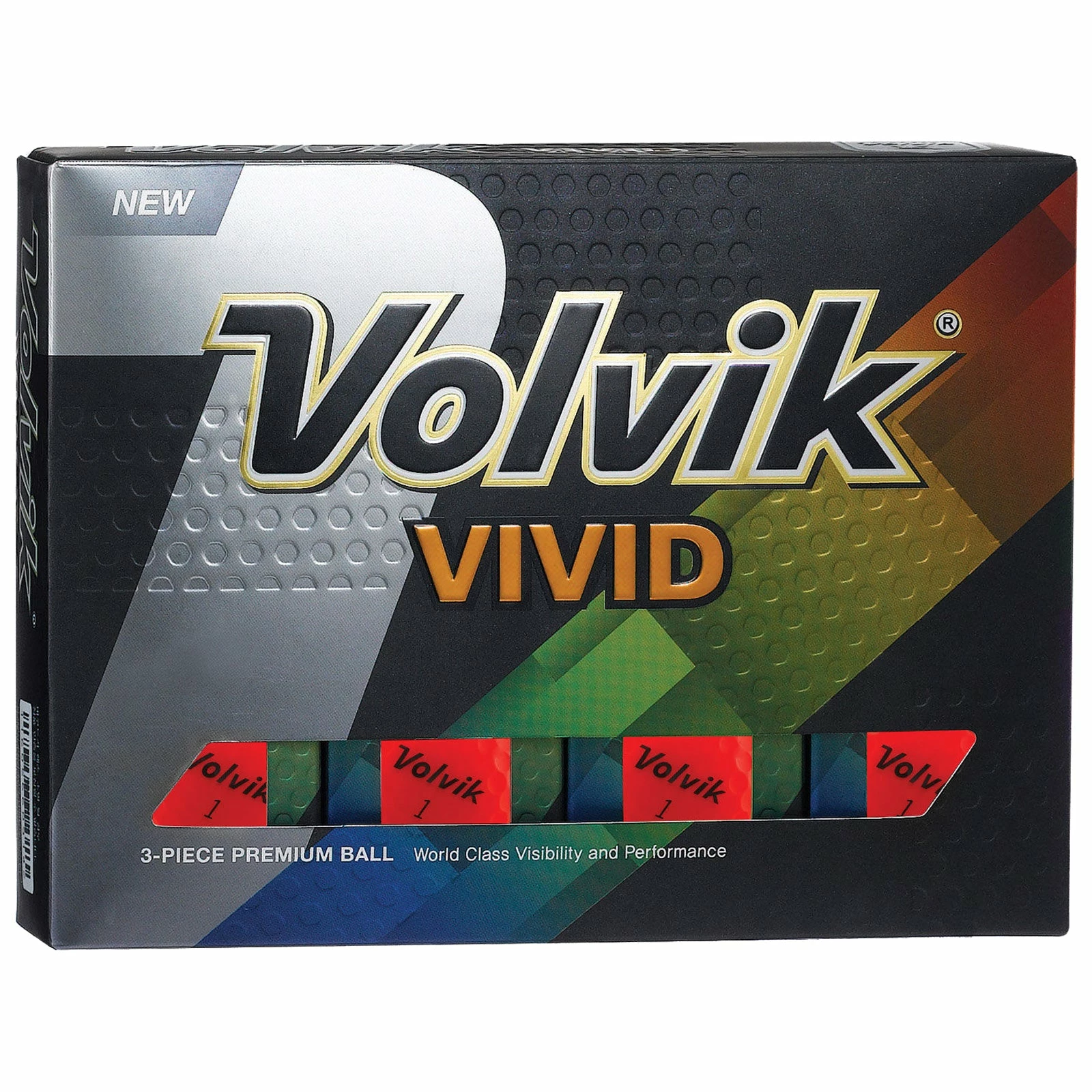 Volvik VIVID Golf Balls 18 Volvik VIVID Golf Balls - Image 18