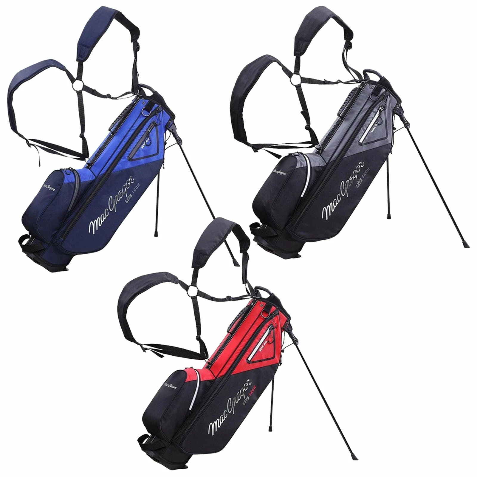 MacGregor Mens 4.0 7" Sunday Stand Bag 1 MacGregor Mens 4.0 7" Sunday Stand Bag