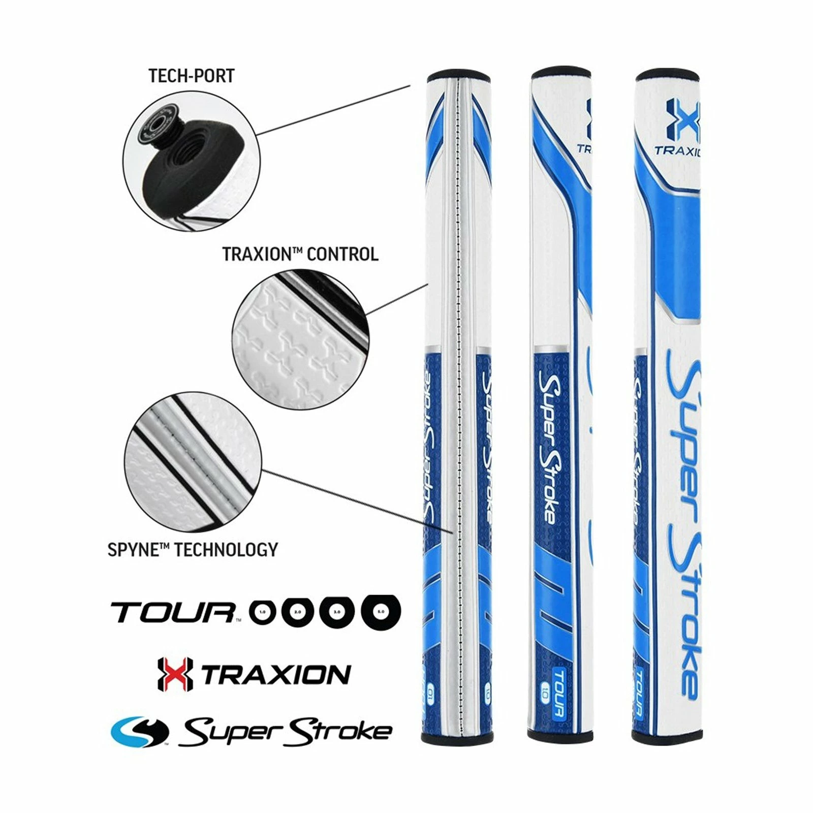 SuperStroke Traxion Tour Putter Grips 8 SuperStroke Traxion Tour Putter Grips - Image 8