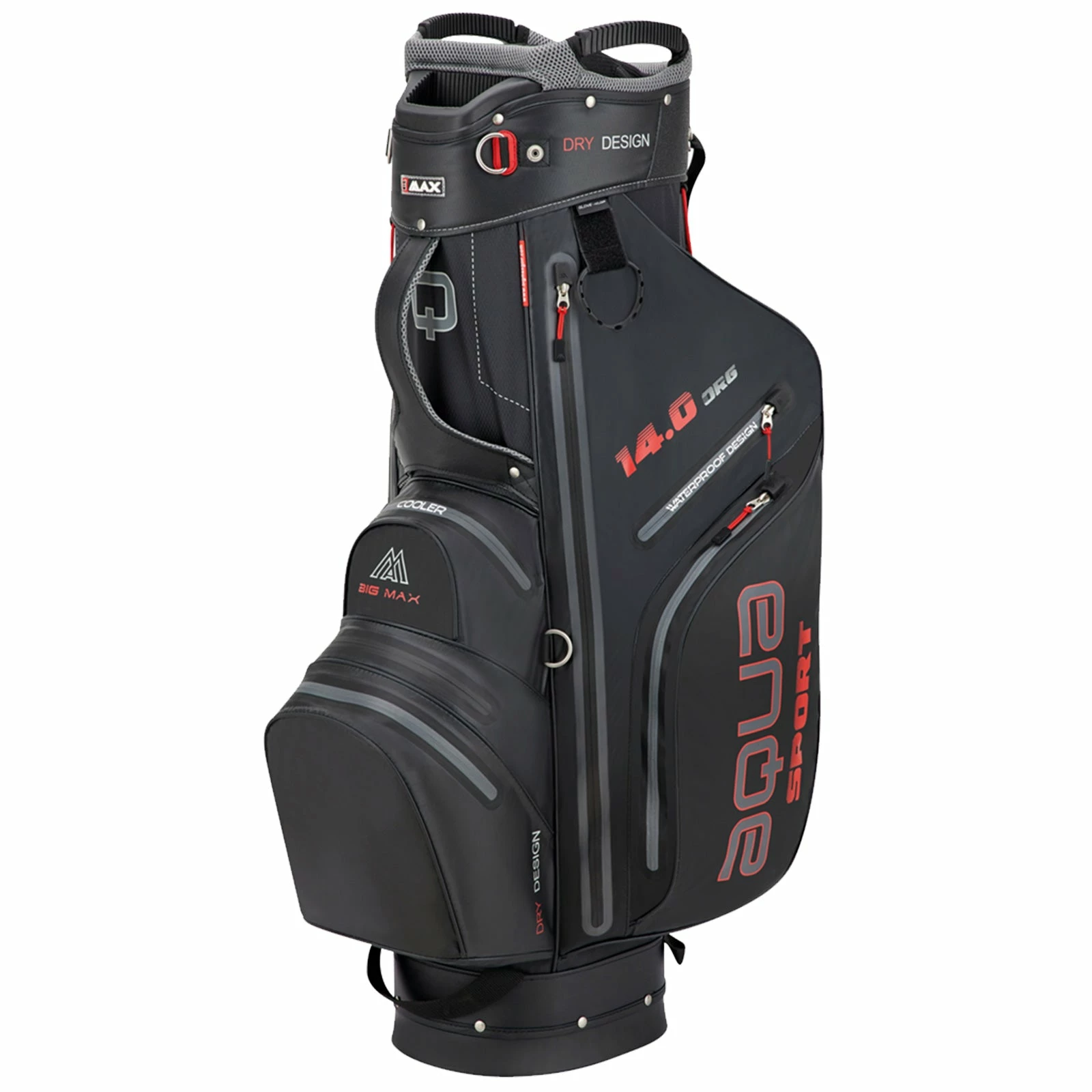 Big Max Mens Aqua Sport 3 Waterproof Cart Bag 2 Big Max Mens Aqua Sport 3 Waterproof Cart Bag - Image 2