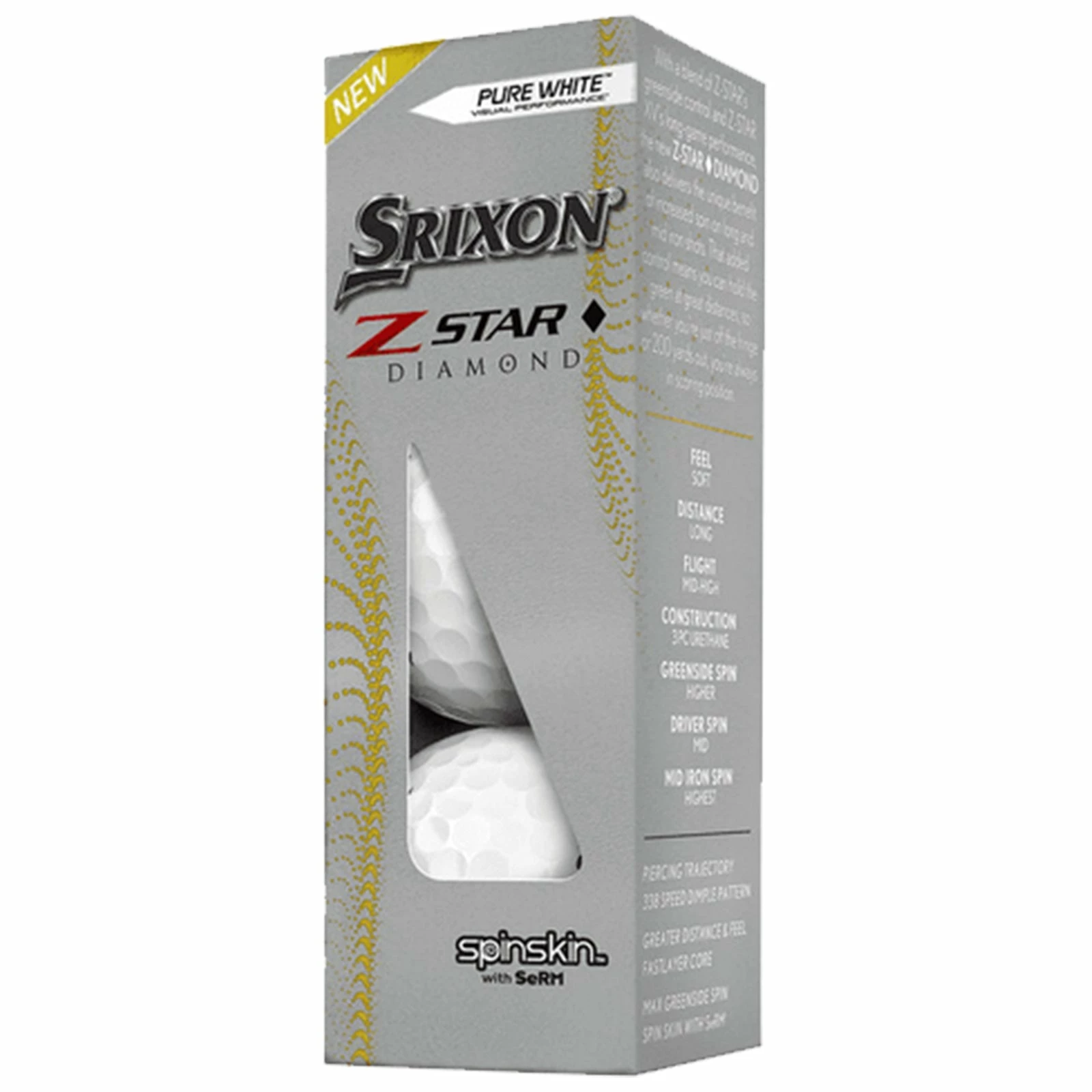 Srixon Z-Star Diamond Golf Balls 2 Srixon Z-Star Diamond Golf Balls - Image 2
